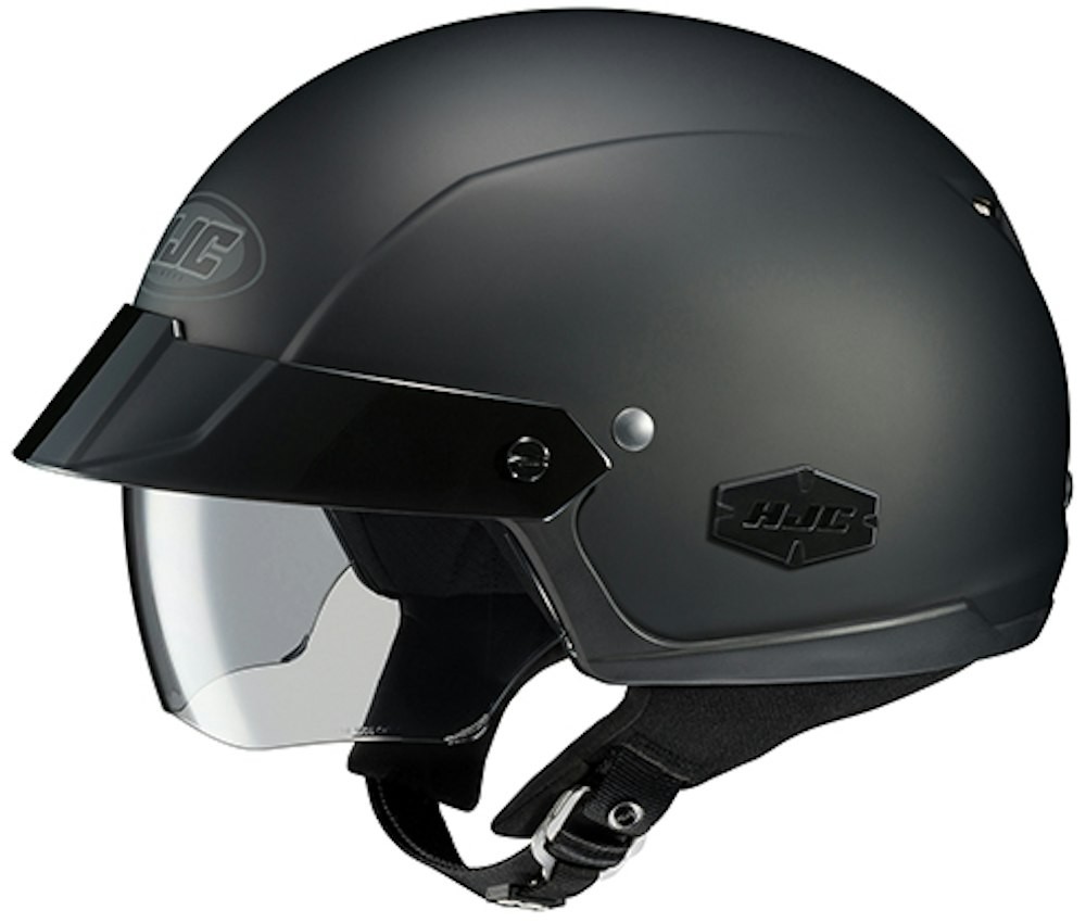 HJC IS-Cruiser Half Helmet Solid Colors LRG Flat Black 0824-0135-06