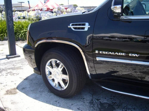 fits:2007-2014 GMC Yukon XL Denali/Escalade ESV/Suburban LTZ Fender Trim 4Pc 2 fits:2007-2014 GMC Yukon XL Denali/Escalade ESV/Suburban LTZ Fender Trim 4Pc 2