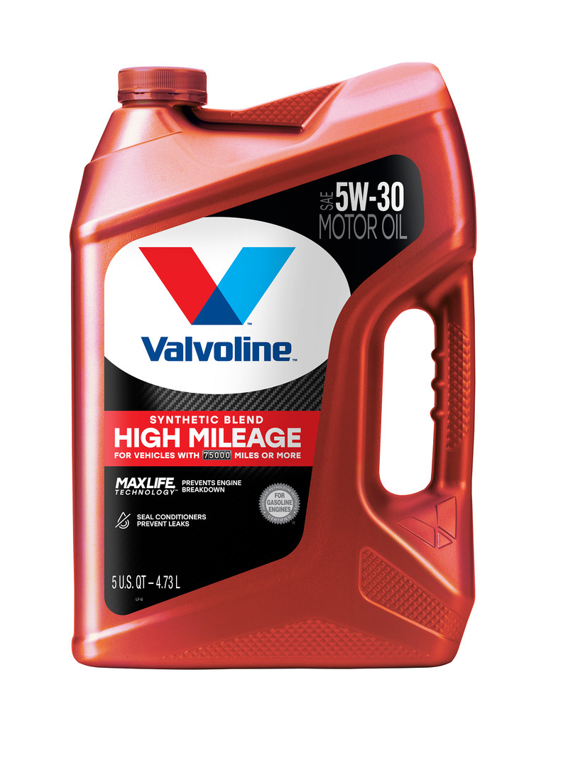 Valvoline Oil MaxLife Synthetic Blend 5 Quart Jug Single 881163