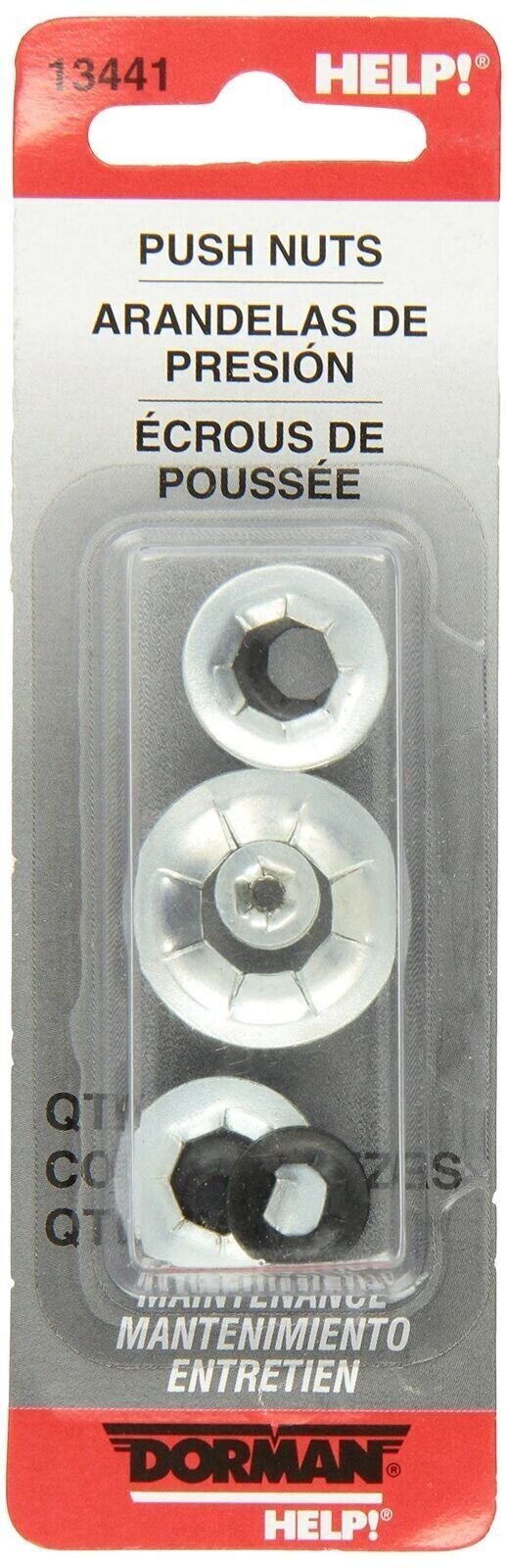 Dorman Help 13441 Push Nut Assortment Dorman Help 13441 Push Nut Assortment