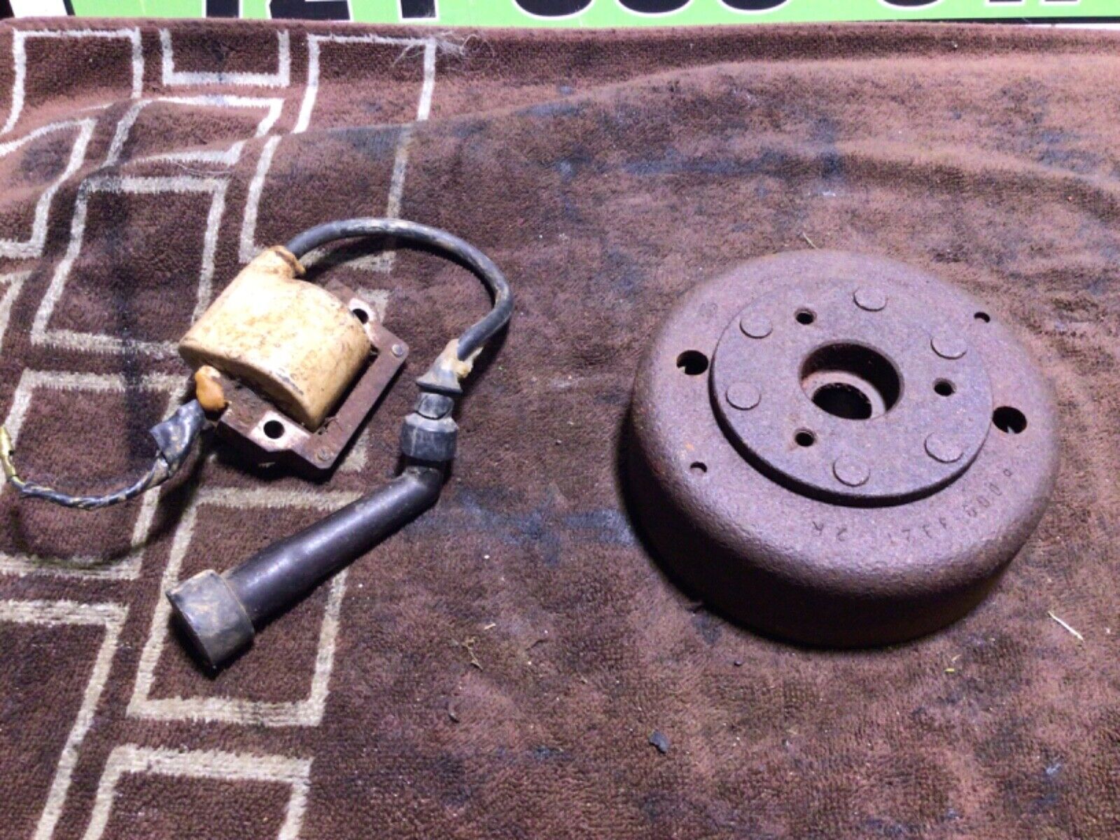 1978 Suzuki SP370 sp 370 flywheel ignition coil magneto