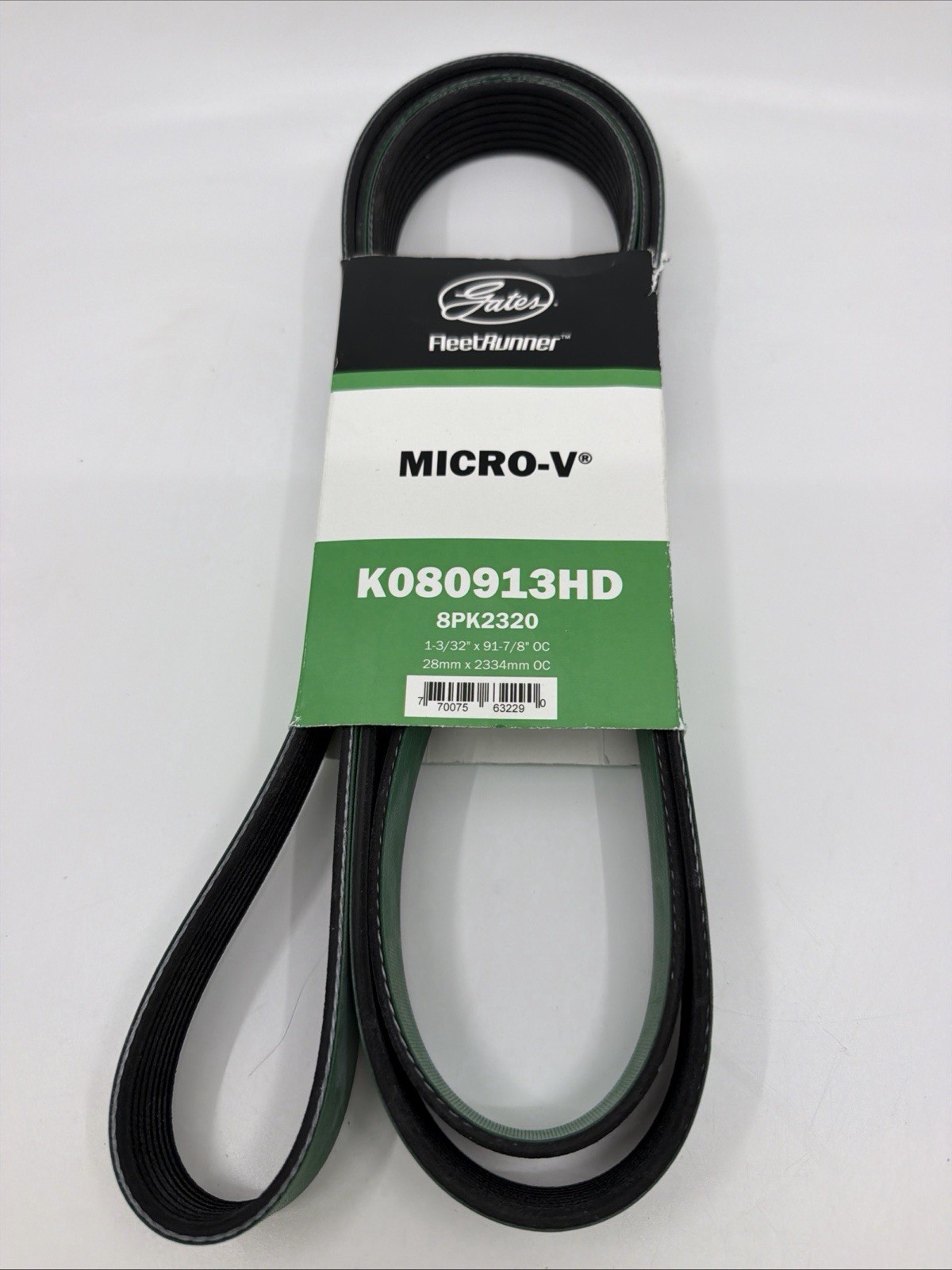 Serpentine Belt-Fleetrunner Heavy Duty Micro-V Belt Gates K080913HD
