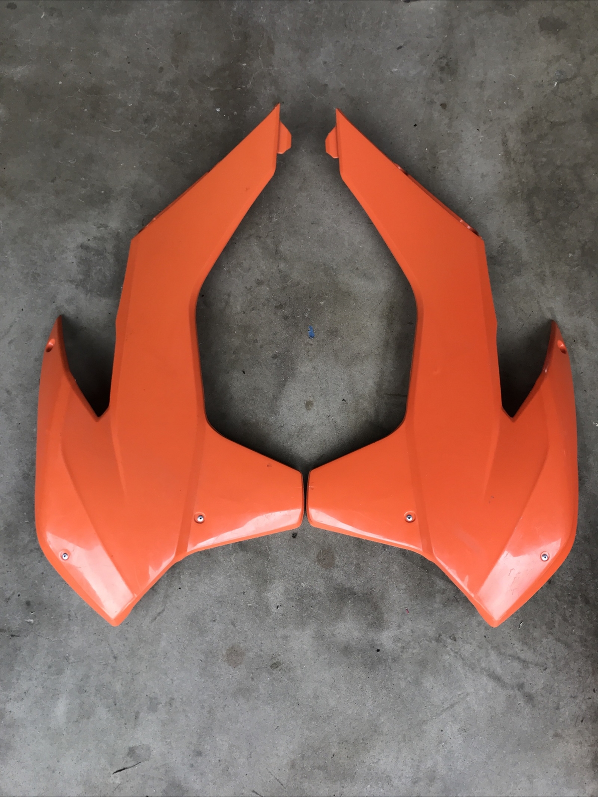 CYCRA CYC 1899 Powerflow Intake Radiator Shrouds Orange Ktm Pair Two (2) CYCRA CYC 1899 Powerflow Intake Radiator Shrouds Orange Ktm Pair Two (2)