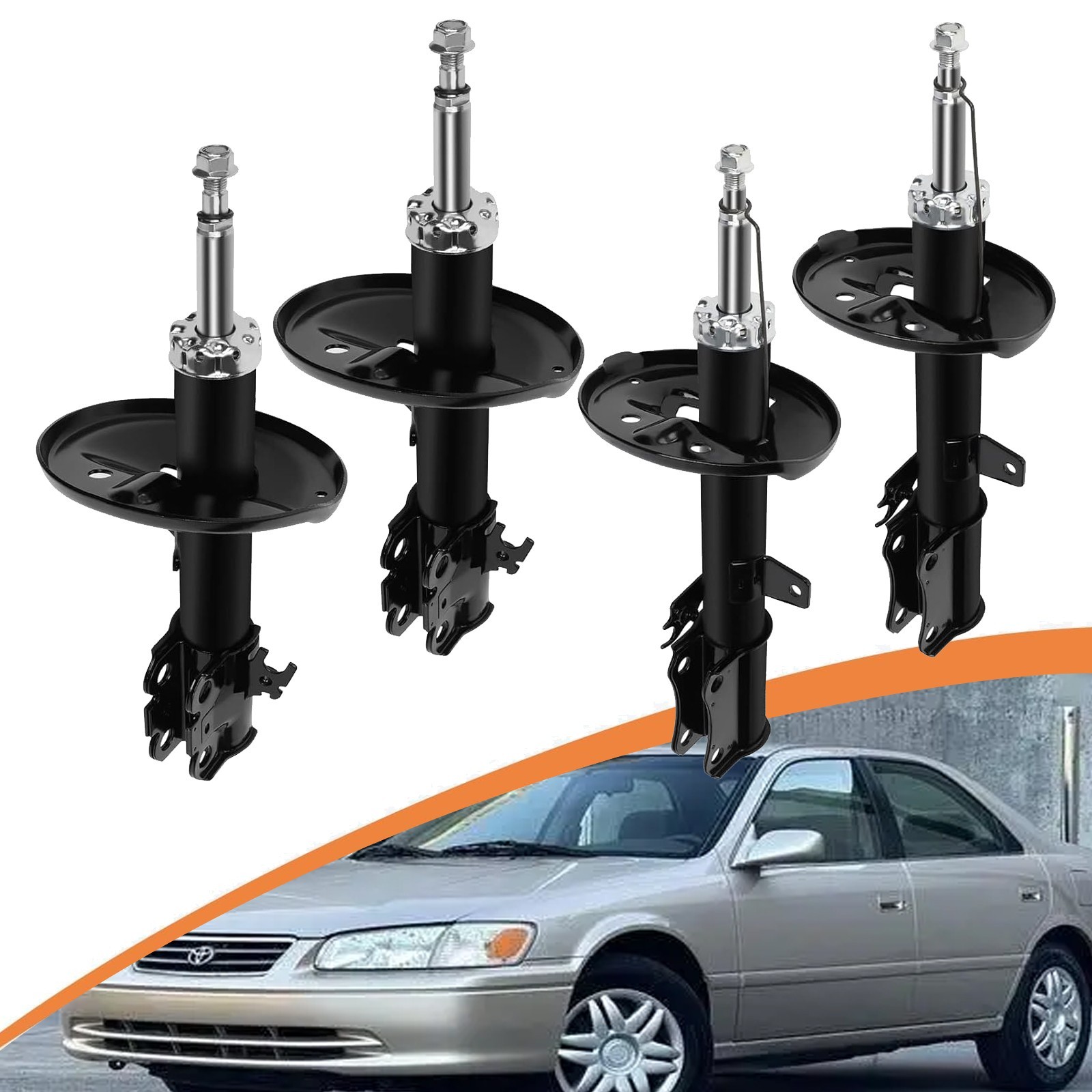 Juego completo de amortiguadores para 97-01 Toyota Solara Avalon Camry Lexus ES