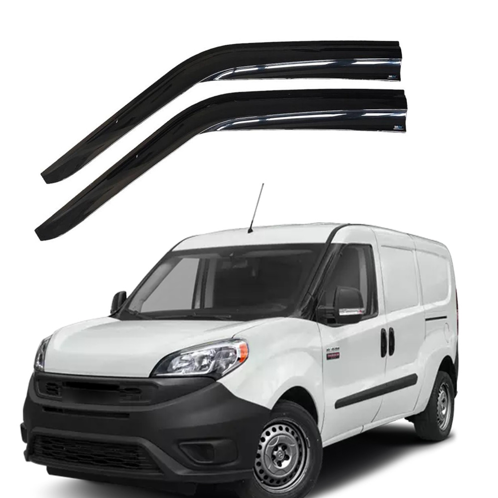 For Ram Promaster City Front Side Window Rain Wind Deflector Guard 2015-2022 NEW