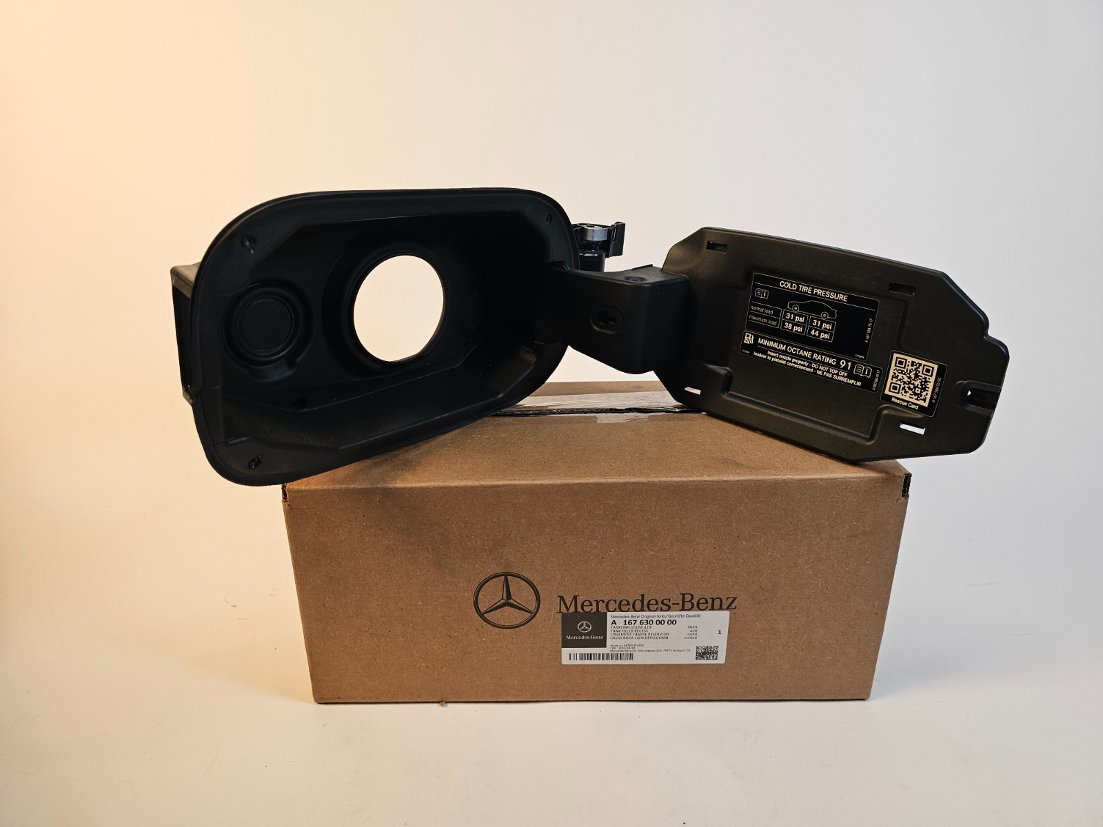 20-23 MERCEDES GLE350 GLE450 W167 FUEL TANK FILLER POCKET HOUSING 20-23 MERCEDES GLE350 GLE450 W167 FUEL TANK FILLER POCKET HOUSING