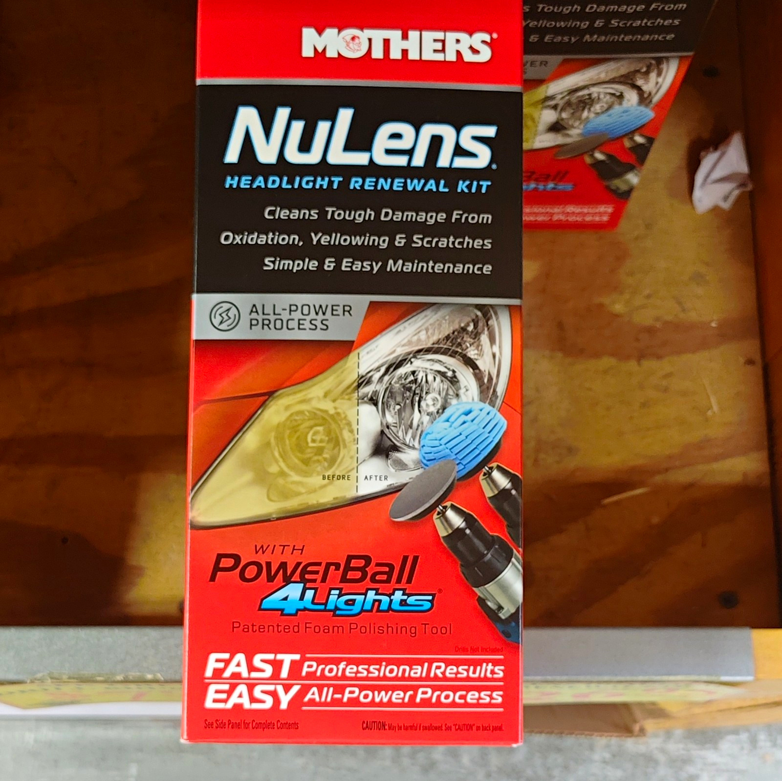 Mothers NuLens Automotive Headlight Restoration Kit 07251