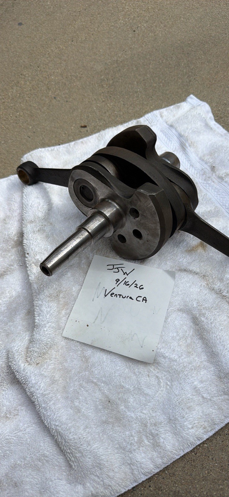 BMW R60 R69 R50 Engine Crank Crankshaft Rods Motorcycle 1960’s Era