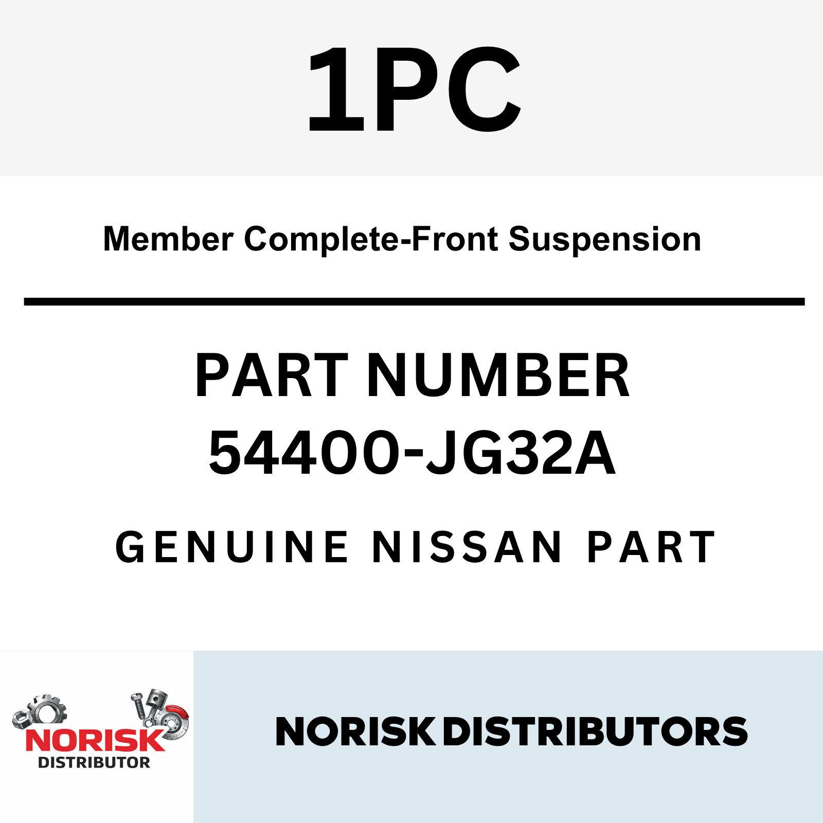 2014 2014 Genuine Nissan Rouge Member Complete-Front Suspension 54400-JG32A New