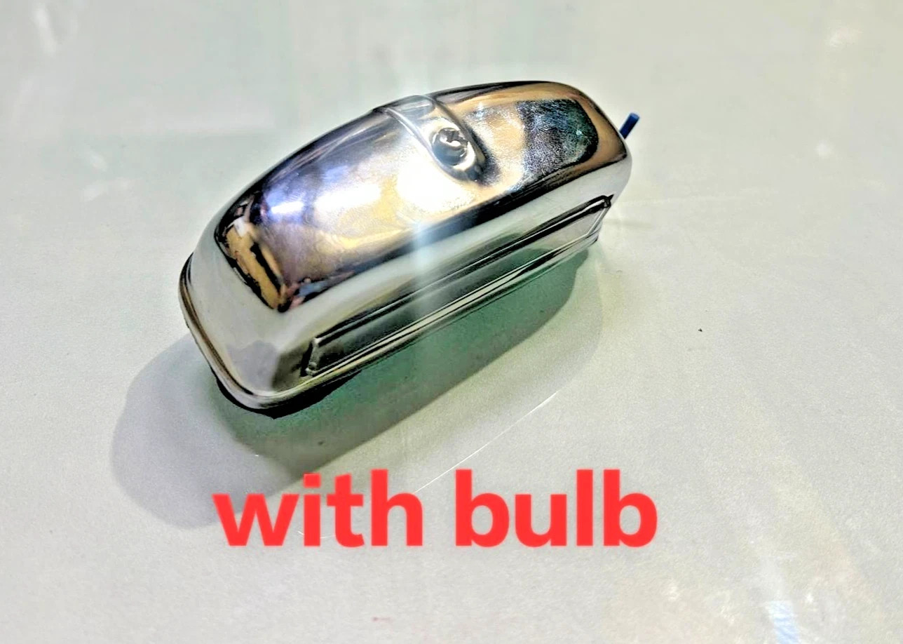 NEW Fit For AUSTIN MORRIS CHROME NUMBER PLATE LIGHT