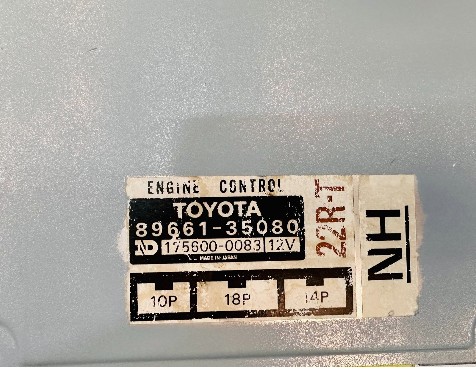 1985-1989 Toyota 4Runner/ Pickup, 89661-35080, ECU,Engine Control Module, ECM 1985-1989 Toyota 4Runner/ Pickup, 89661-35080, ECU,Engine Control Module, ECM