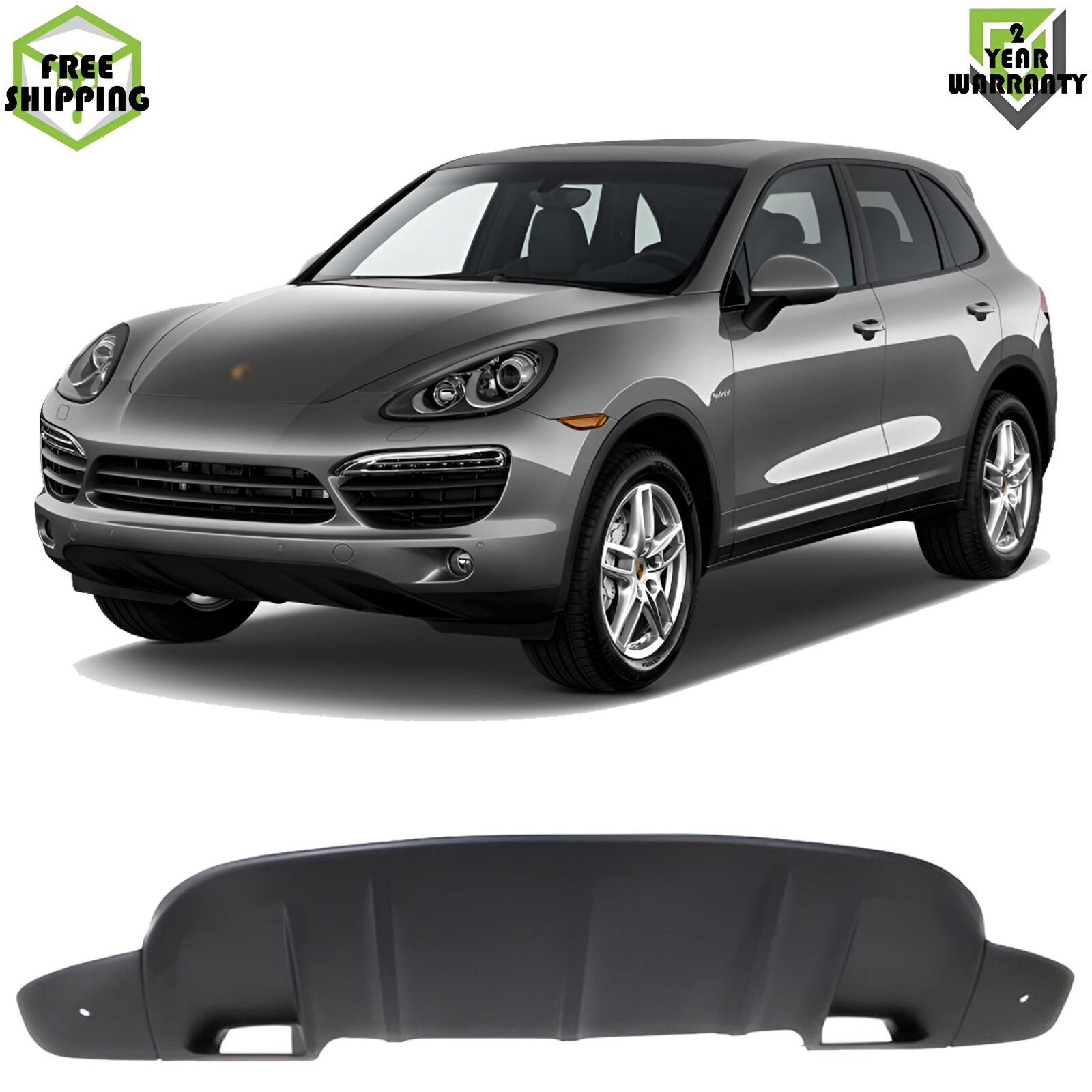 Front Lower Valance Primed Plastic For 2011-14 Porsche Cayenne