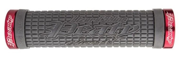 Lizard Skins Dual-Clamp Lock-On Peaty Grips Graphite