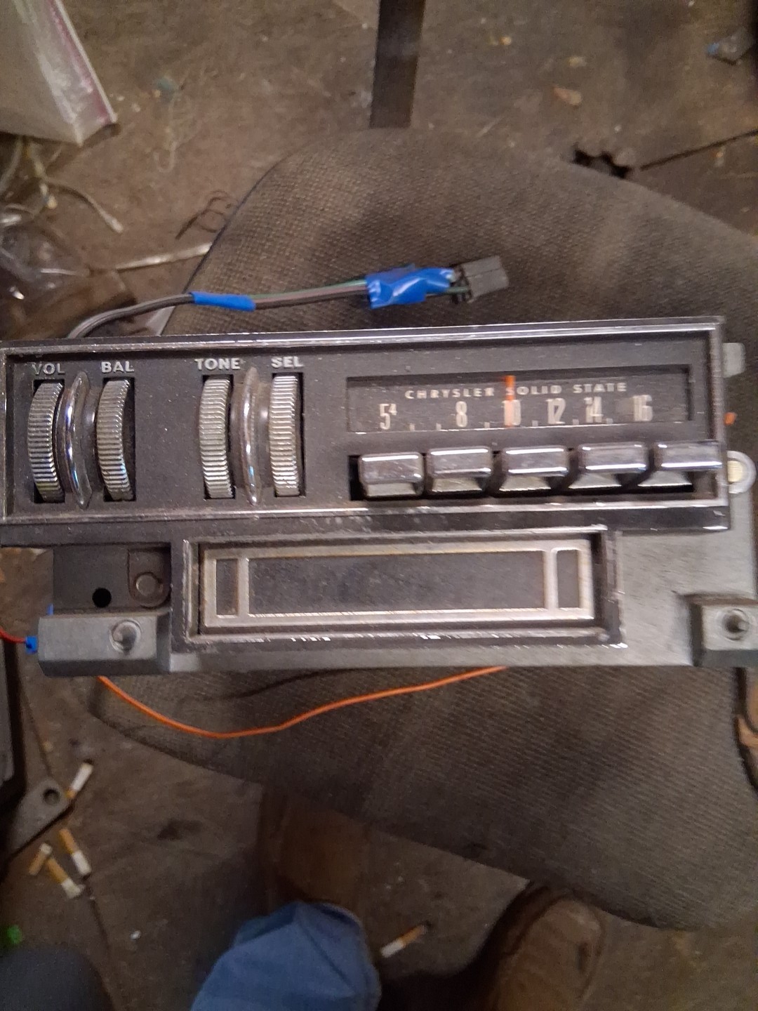 1970 1971 Mopar Cuda Challenger 8 Track Radio .nice