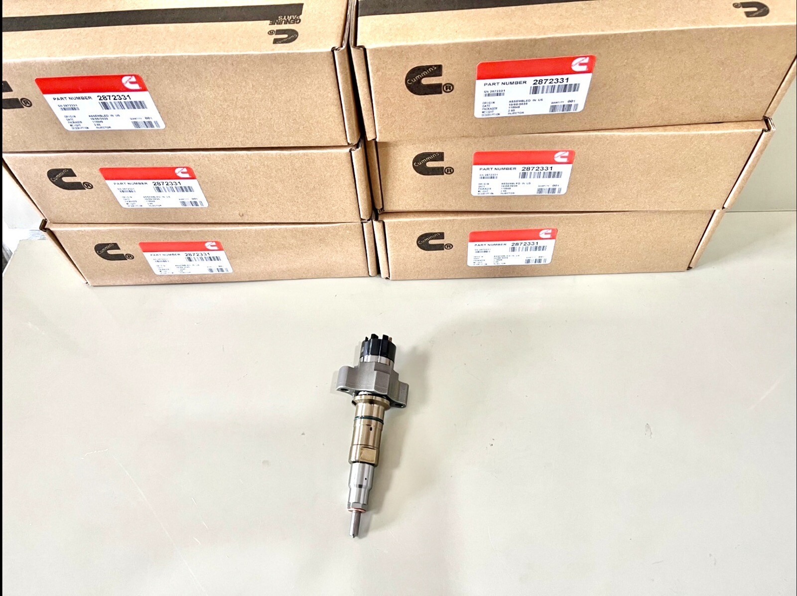 New Oem Diesel Fuel Injectors 2872331 5579409PX For Cummins ISL ISC 8.9L