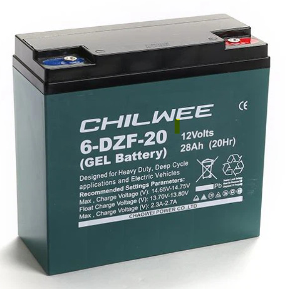 Chilwee 12V 20AH 6-DZF-20 Battery for scooter, motorbike