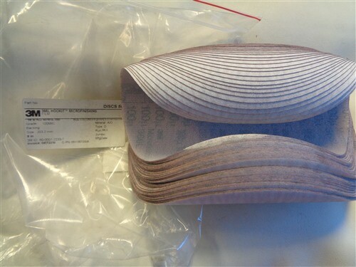 3M 366L HOOKIT MICROFINISHING SANDING DISC 100 MICRO 8\