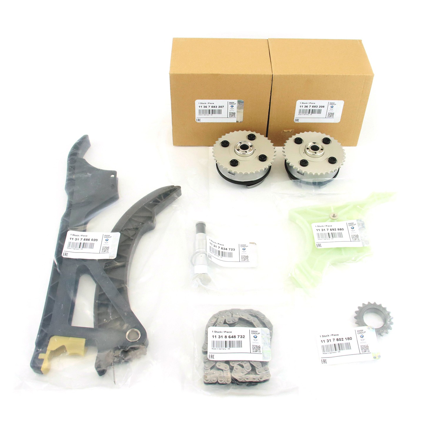 Timing Chain Kit Tensioner VVT fits BMW F07 F10 F30 N51 N52 N53 N54 N55