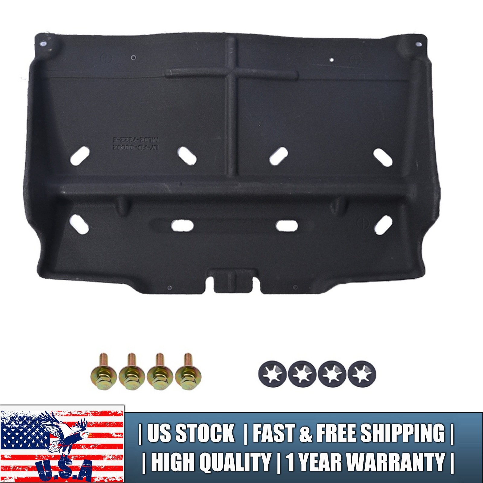Fit For 15-20 Ford F-150 Splash Panel Shield Under Diaper Gas Motor ML3Z-7222-D