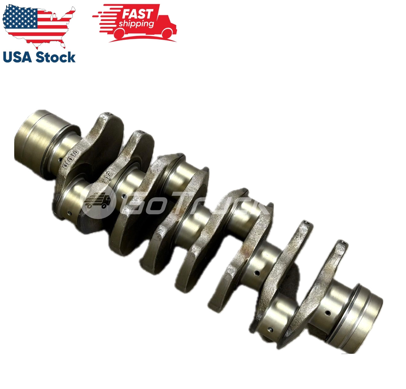 Crankshaft For Isuzu NPR NPR-HD NQR NRR 4HK1 5.2L 4HE1 4.8L 1998-2010 OEM