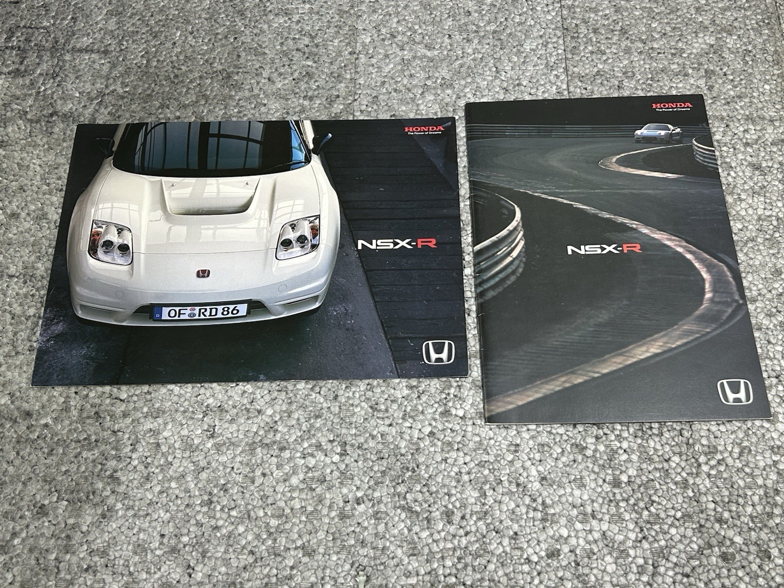 Honda NSX-R NA2 Official Set: 2002 Sales Brochure Catalog + Factory Book Japan