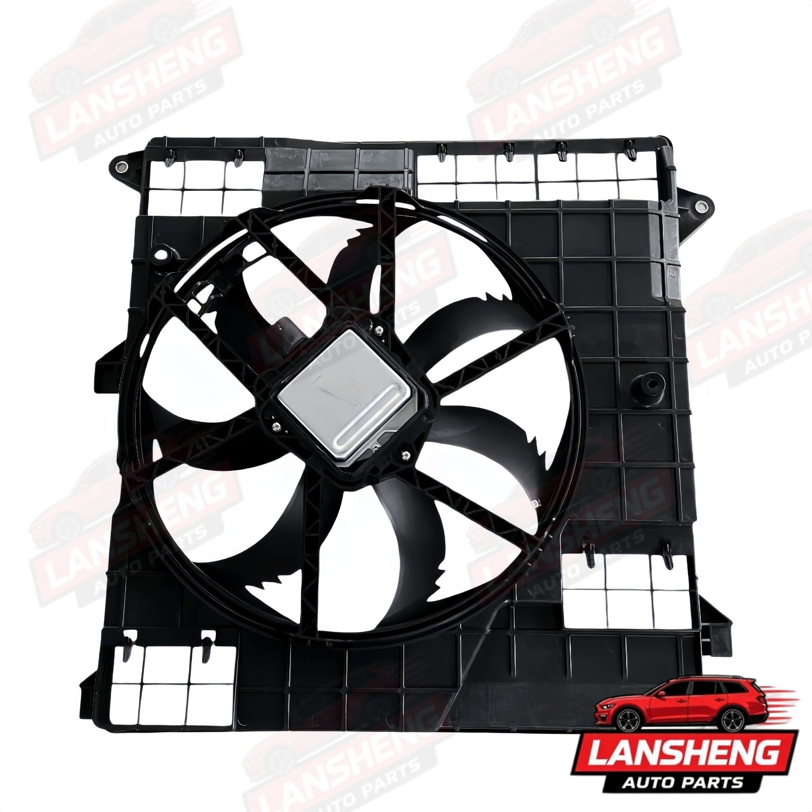 Radiator Cooling Fan Assembly with Brushless Motor for Nissan Frontier 2020-2024