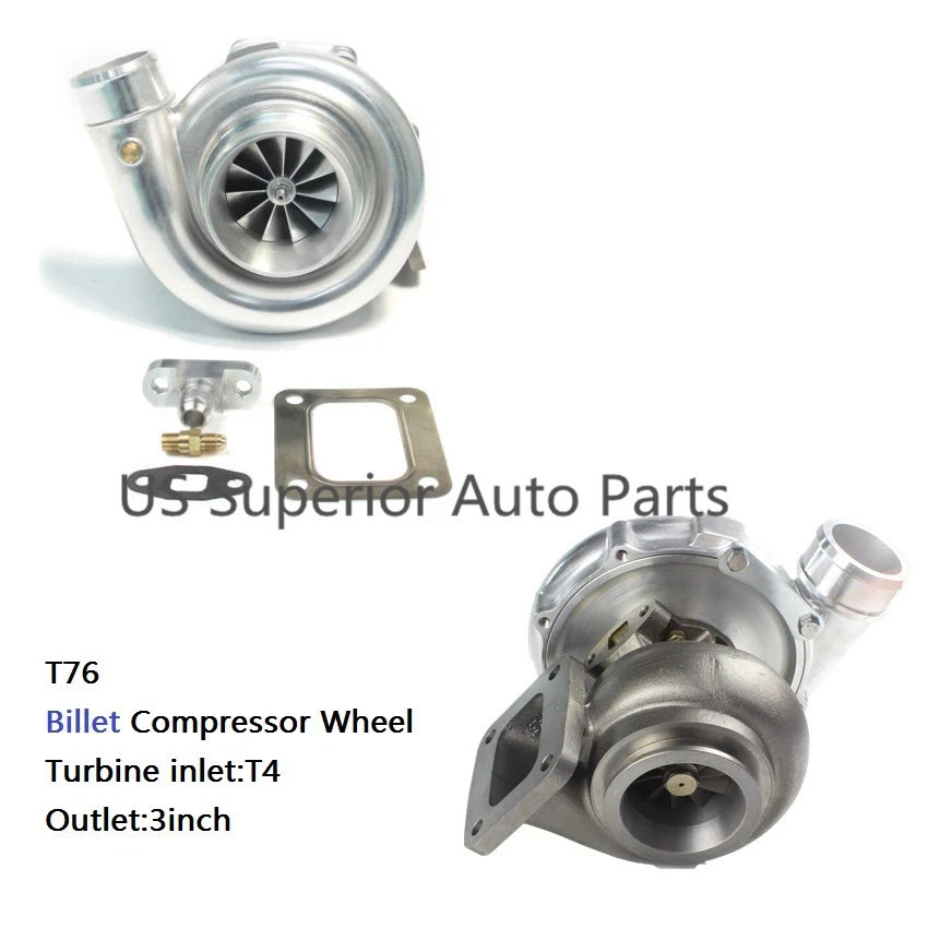 T76 T76R Turbo Billet Wheel DDB Turbocharger T4 .96A/R  Q-trim Vband Exhaust