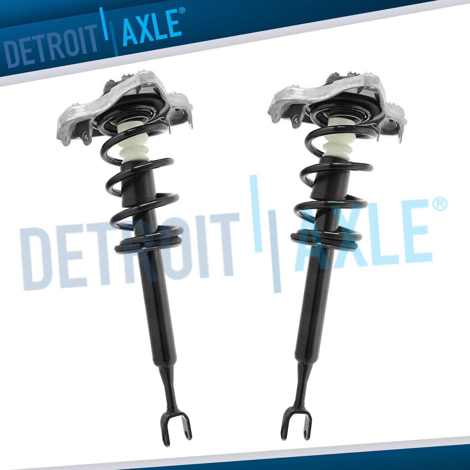 Front Left Right Struts w/Coil Spring Assembly Set for 2005-2008 Audi A4 Quattro