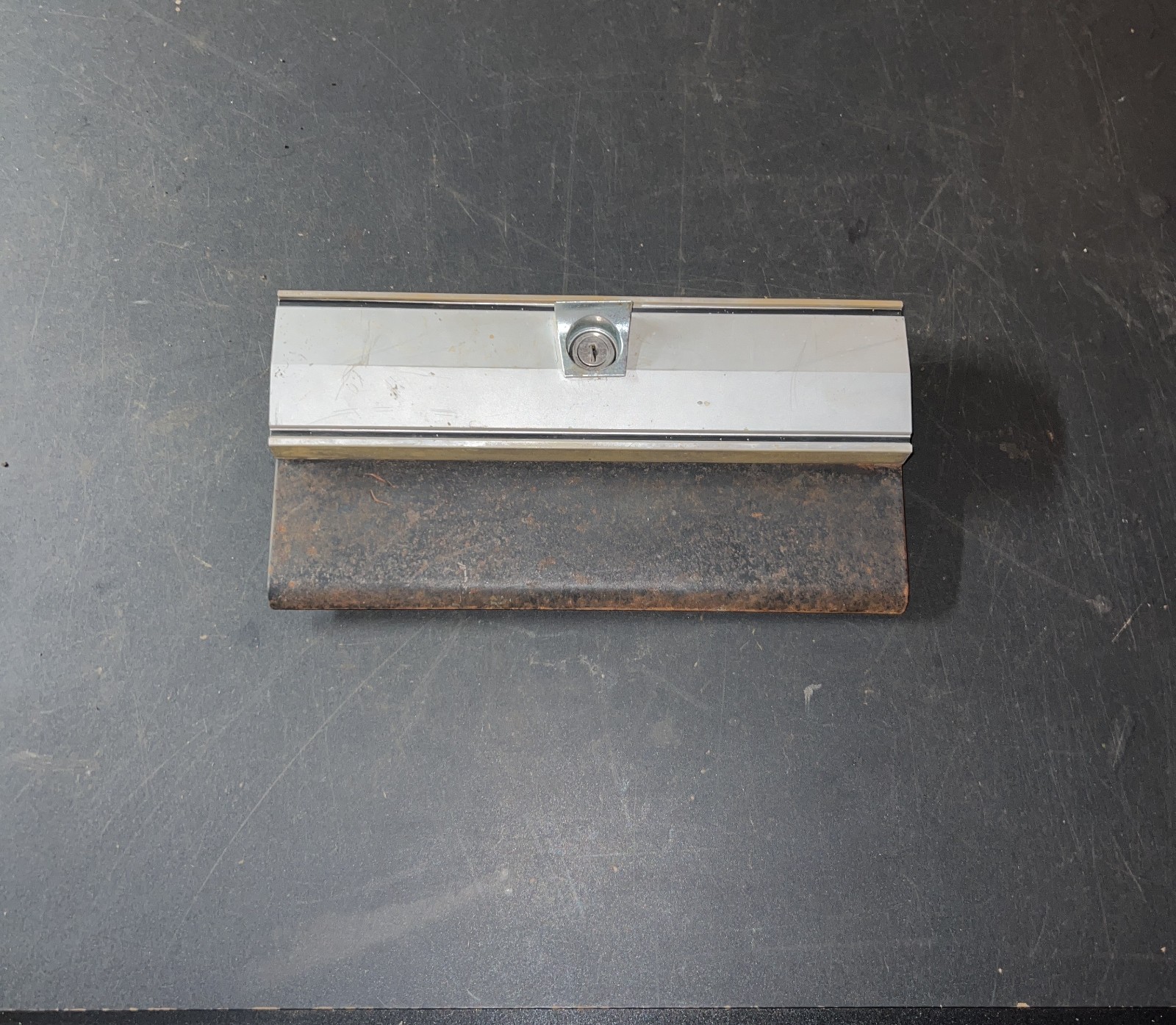 1966 Plymouth Barracuda Glove Box Lid with Trim 66 Cuda Mopar