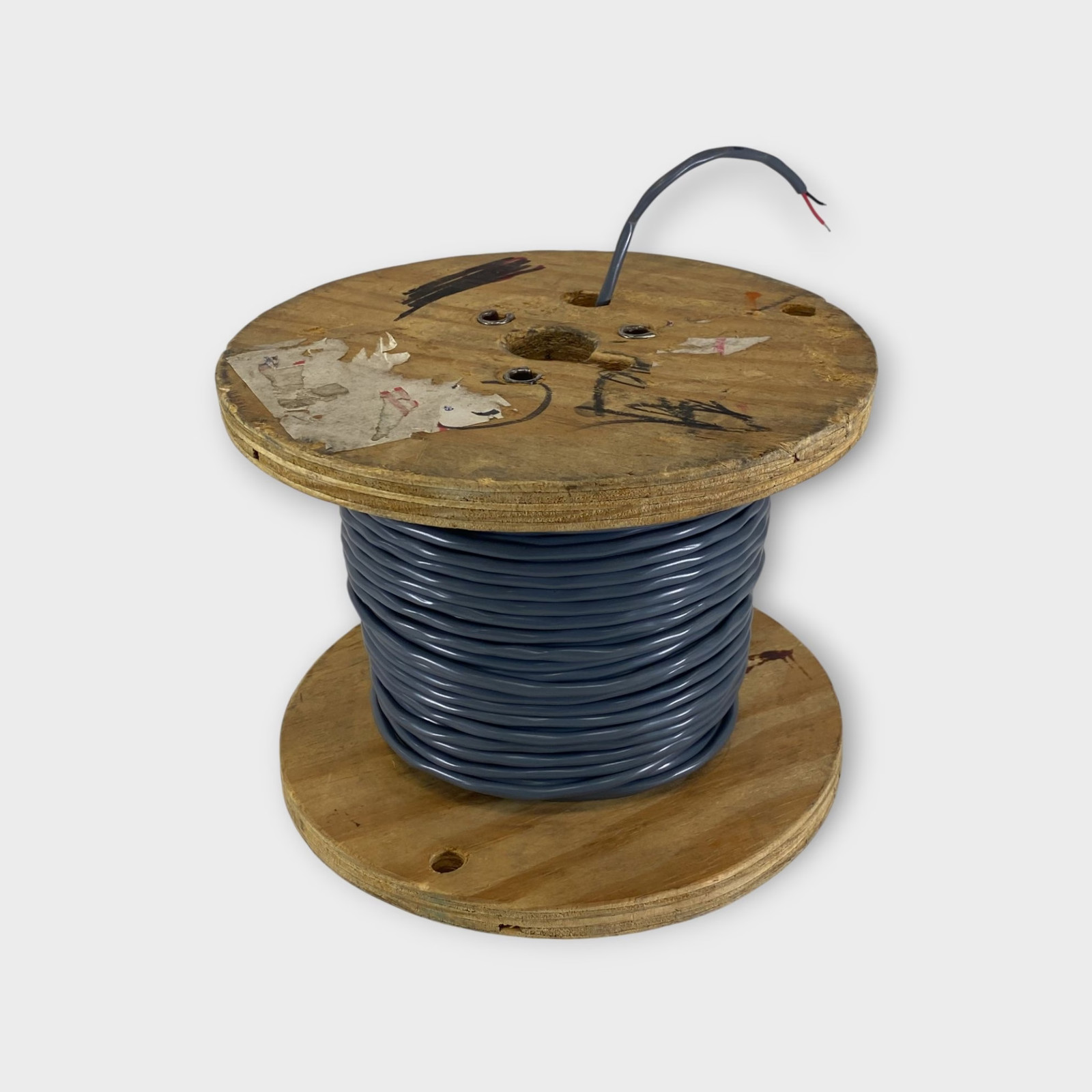 18/2 18 AWG Tinned Duplex 2 Conductor Cable - New Old Stock 275' Spool