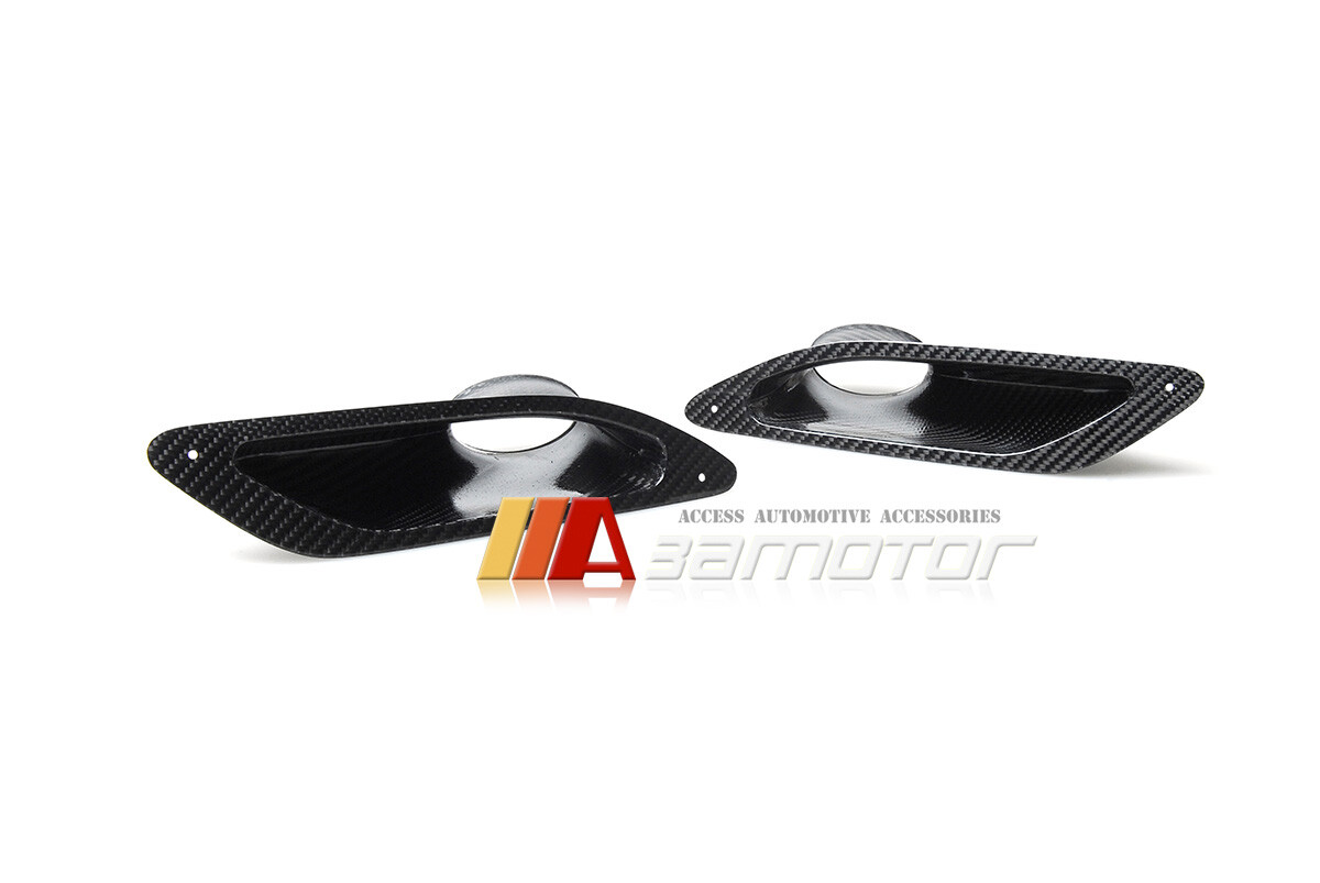 Dry Carbon Fiber Front Bumper Brake Cooling Vent Duct fits BMW F80 M3 F82 M4 GT4