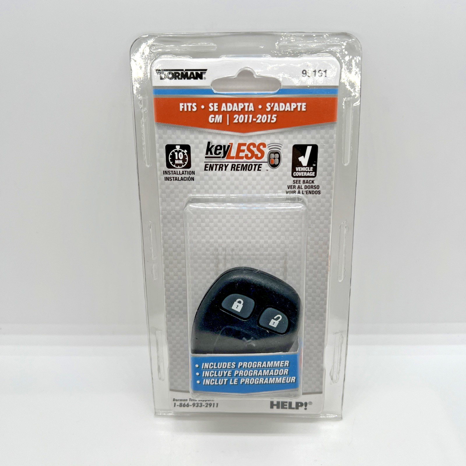 Dorman 99161 OE FIX 3-Button Keyless Entry Remote Chevy GMC OBD Programmer NEW