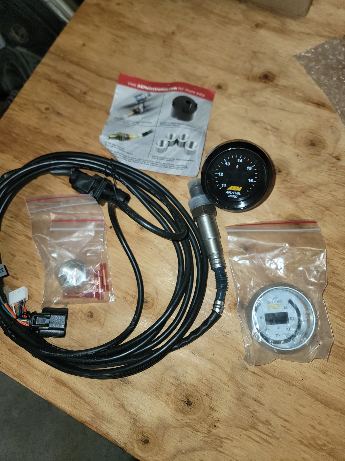 GENUINE AEM 35-8460 Wideband Gauge Controller AFR Air Fuel Ratio New GENUINE AEM 35-8460 Wideband Gauge Controller AFR Air Fuel Ratio New