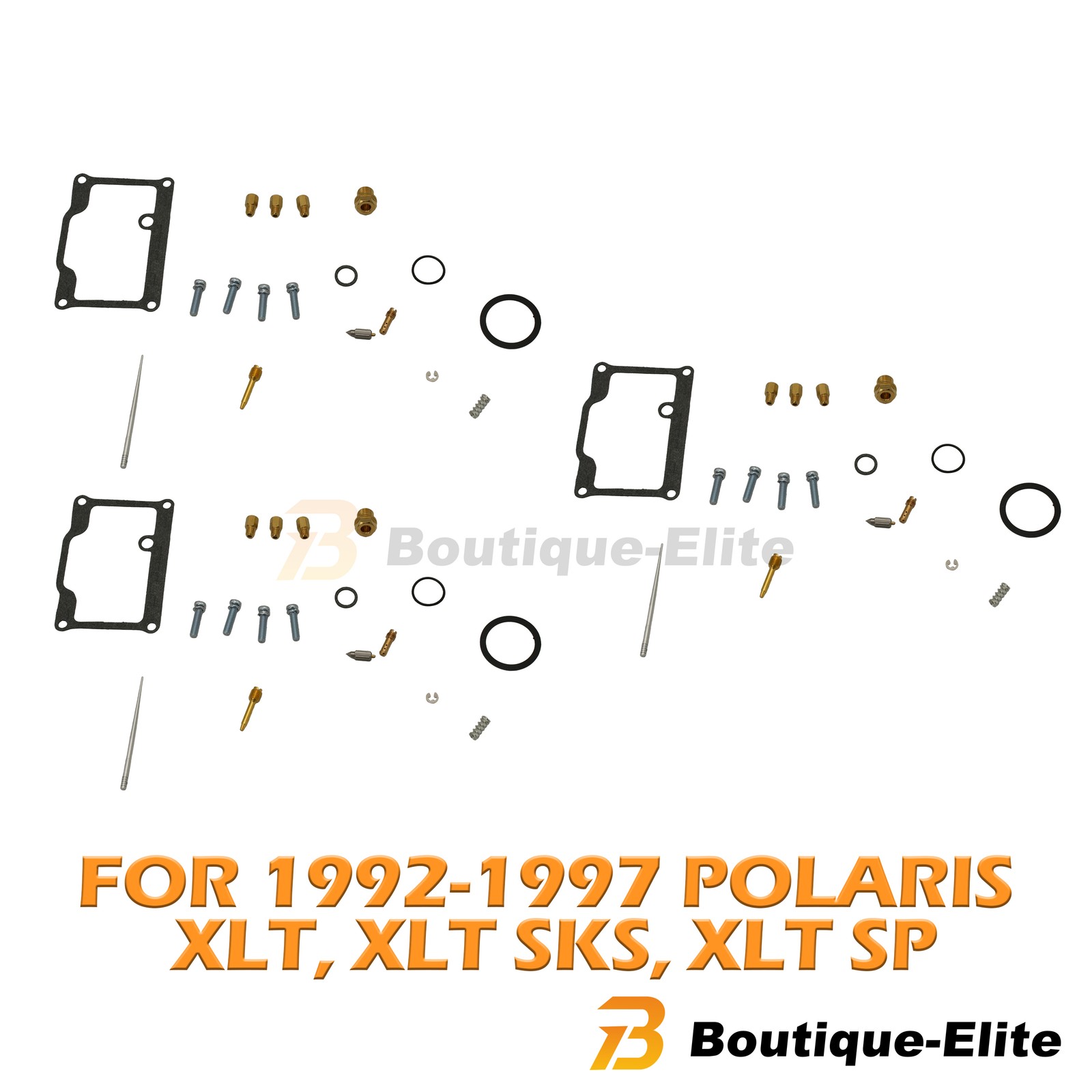 NEW Carburetor Repair Rebuild Kit For 1992-1997 Polaris XLT, XLT SKS, XLT SP