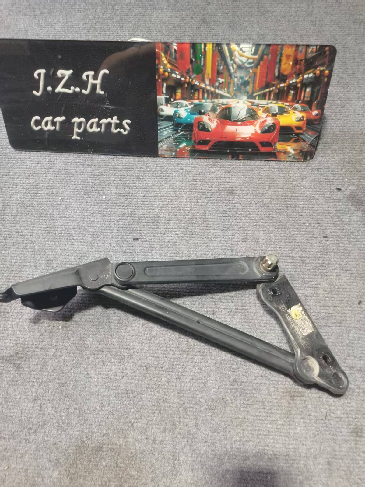 Used,For 10-16 Bentley Mulsanne Rear Left Trunk Lid Hinge OEM PN 3Y0827302A