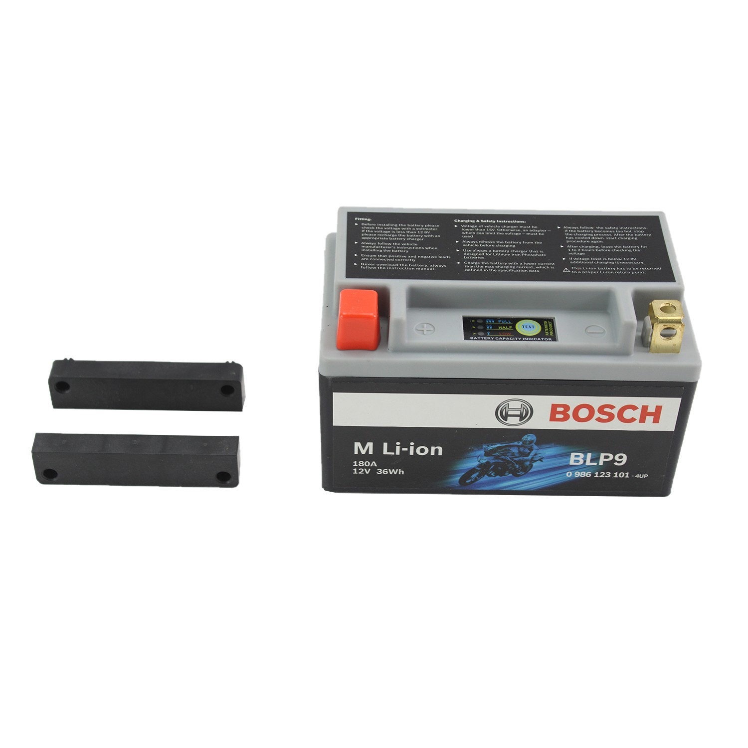 Bosch Lithium-Ion PowerSport Battery BLP9 12V 3Ah 36Wh 180A