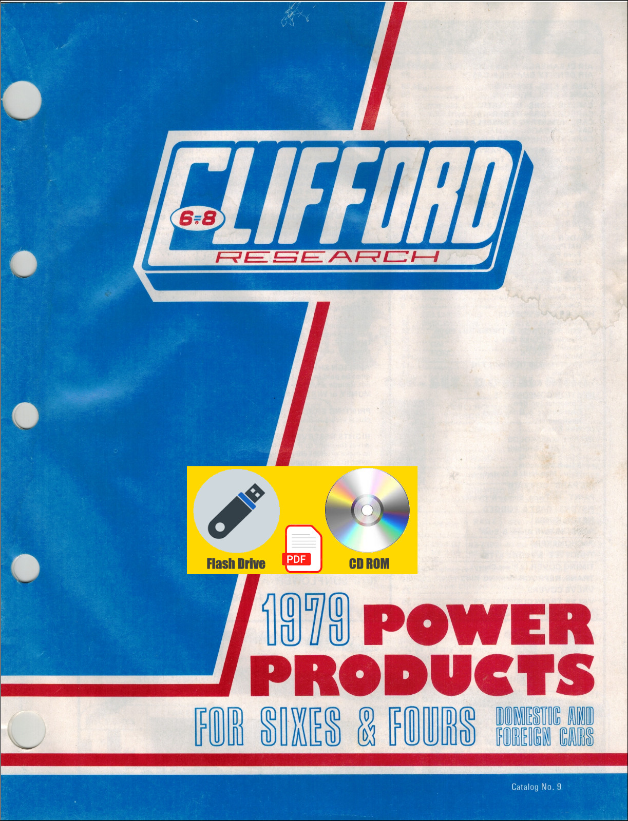 Clifford Research Power Products 1979 Parts Catalog PDF File USB Flash Drive