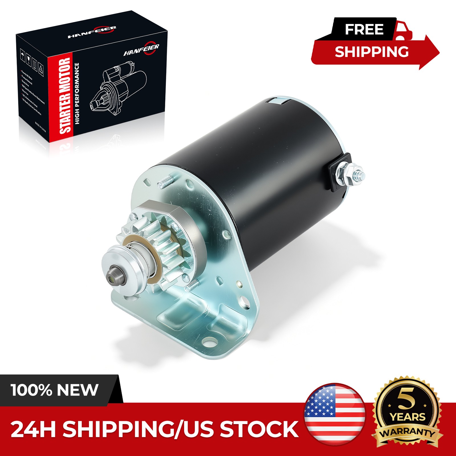 New 14T Starter For Briggs & Stratton Engines 7HP to 18HP 593934 LG693551 5777N