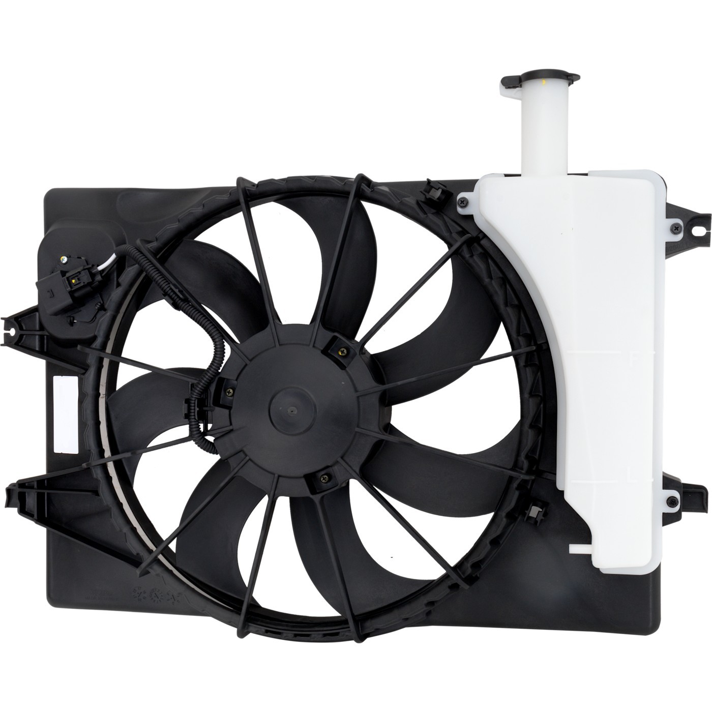 Radiator Cooling Fan For 20-25 Kia Soul 21-25 Seltos 19-21 Hyundai Veloster 2.0L