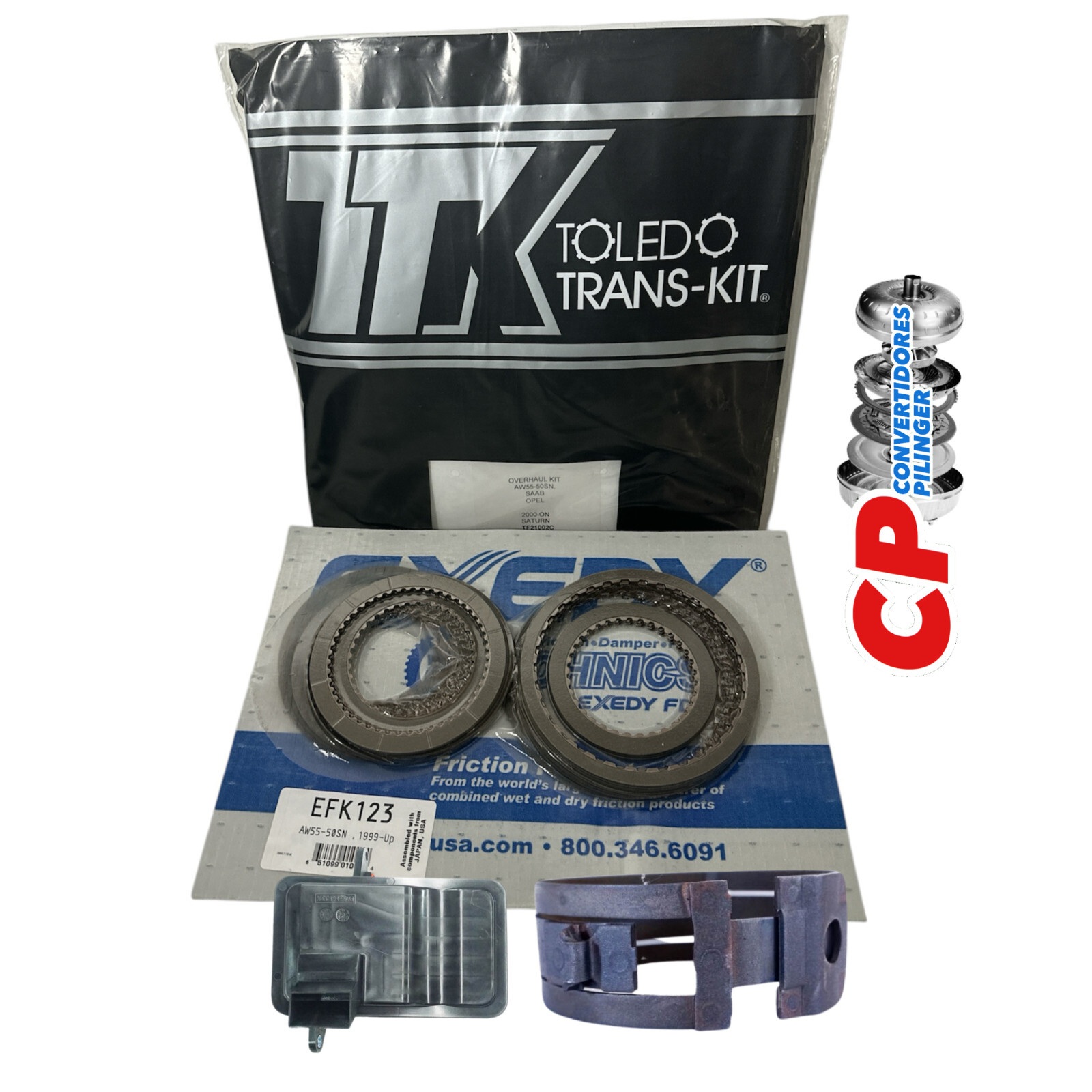 AISIN AW55-50SN AW55-51SN Transmission Super Banner Rebuild kit 2000-ON