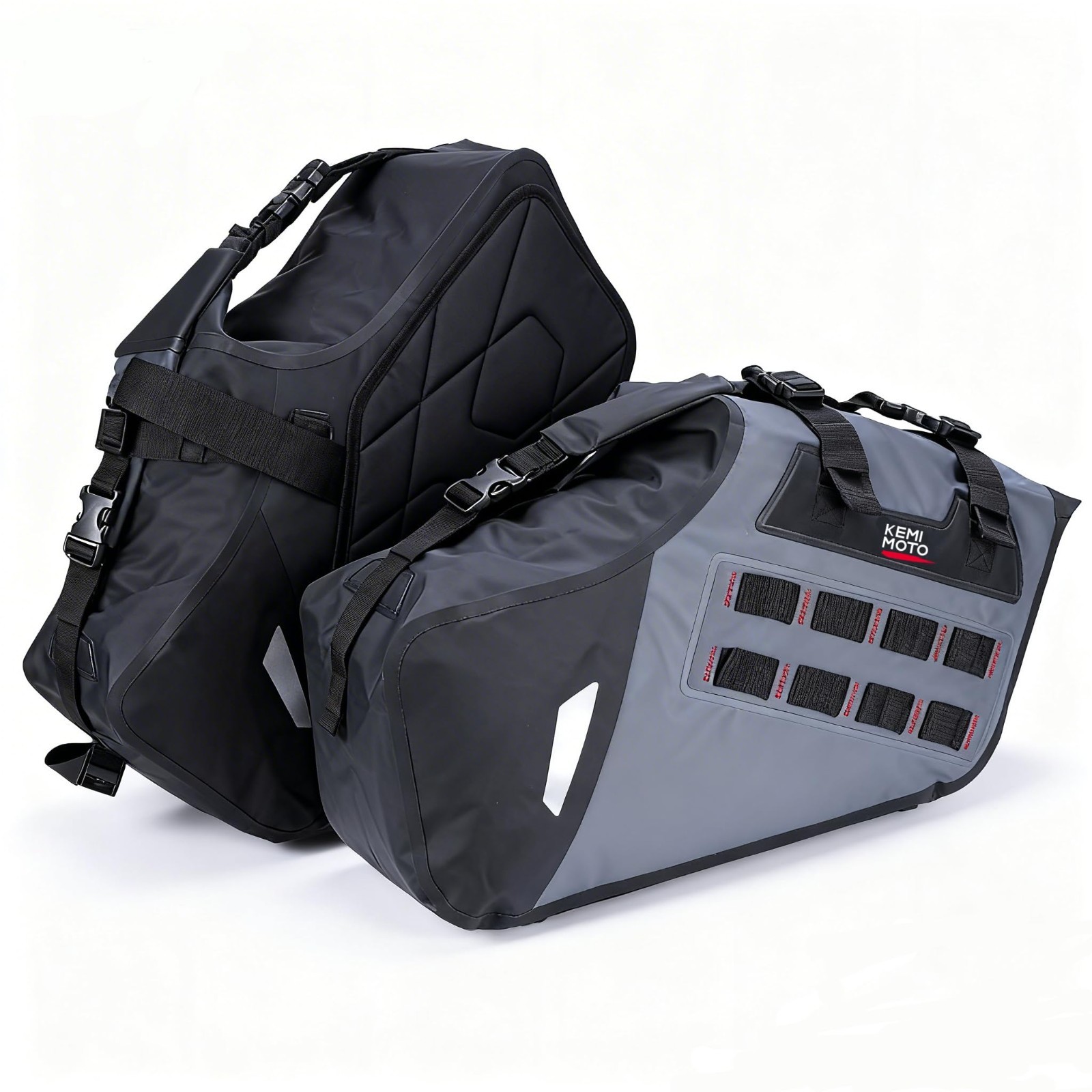 KEMIMOTO Waterproof Motorcycle Saddlebags 30L Soft Panniers for Adventure Bike KEMIMOTO Waterproof Motorcycle Saddlebags 30L Soft Panniers for Adventure Bike
