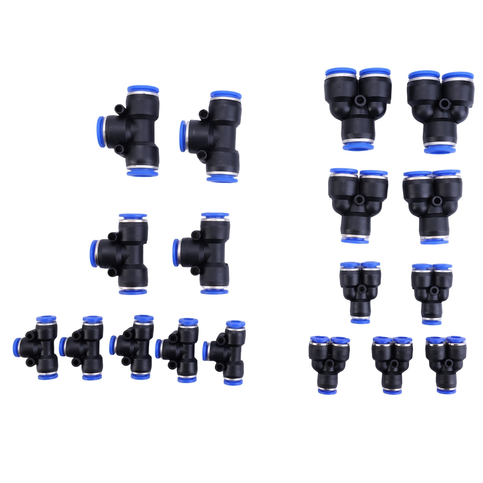 116Pcs Air Line Quick Connect Fittings,1/8\