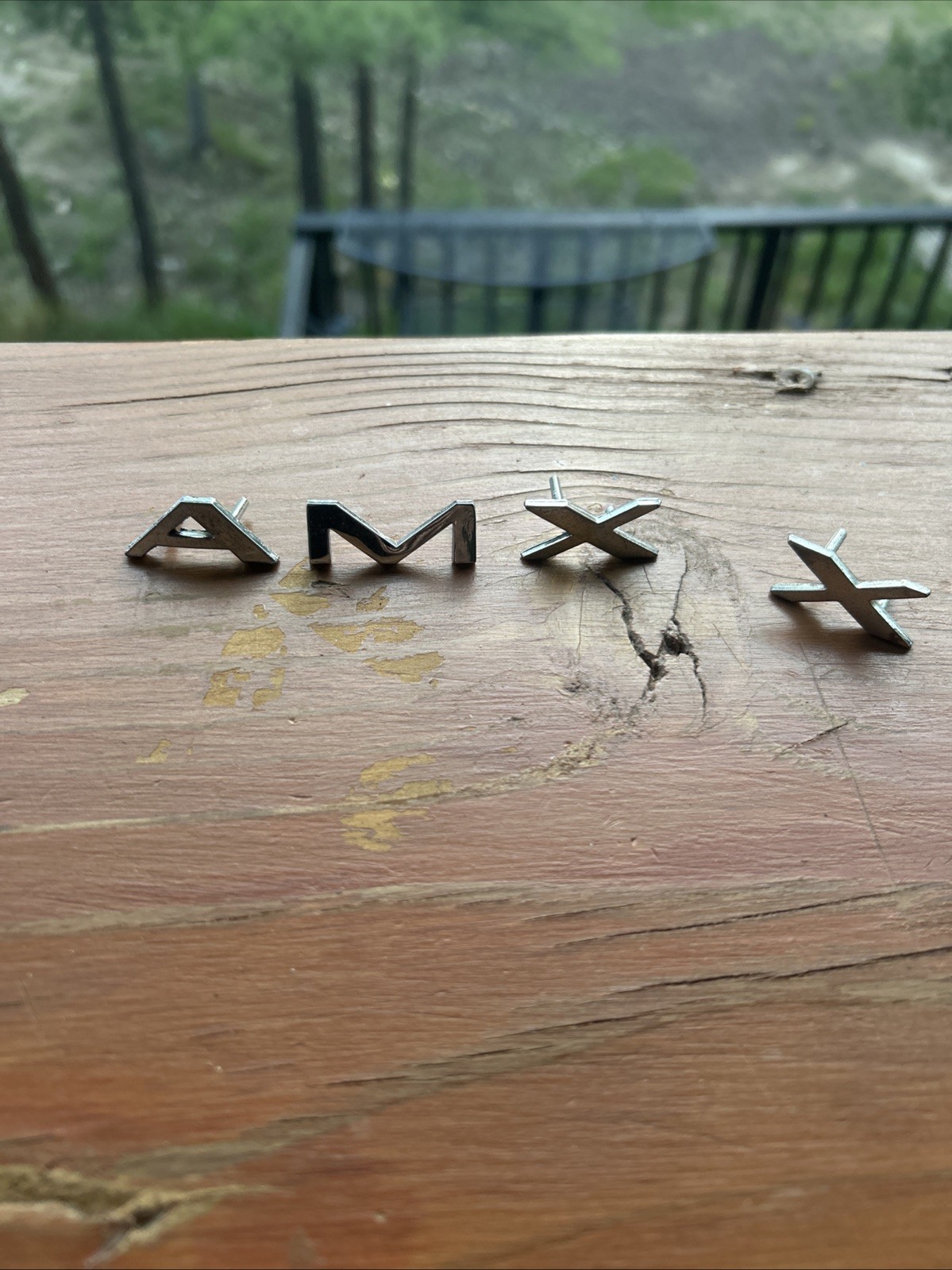 1968-1970 AMC AMX Letter Emblems Original