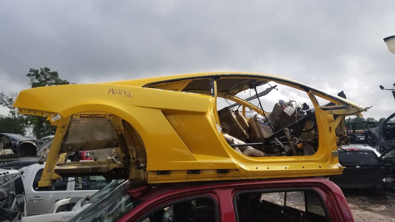 2004 LAMBORGHINI GALLARDO BARE TUB BODY SHELL ASSEMBLY YELLOW