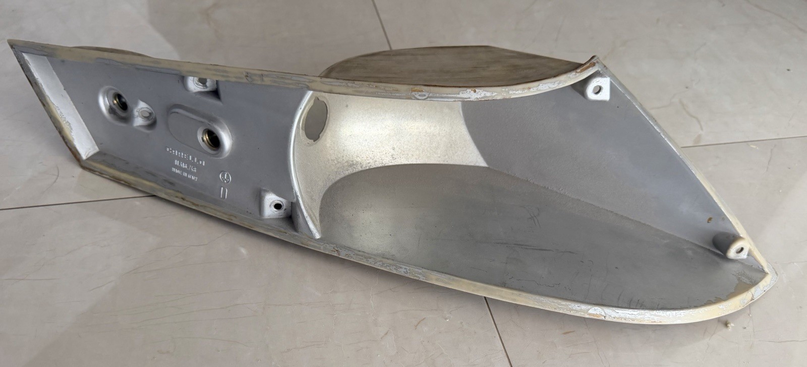 OEM Ferrari Daytona 365 GTB Spyder Right Front Corner Lens Carello Housing