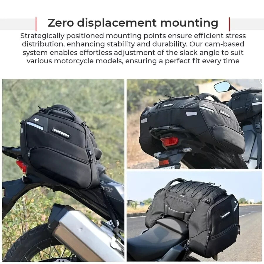 Viaterra Claw Pro Universal Tailbag For All Motorcycles