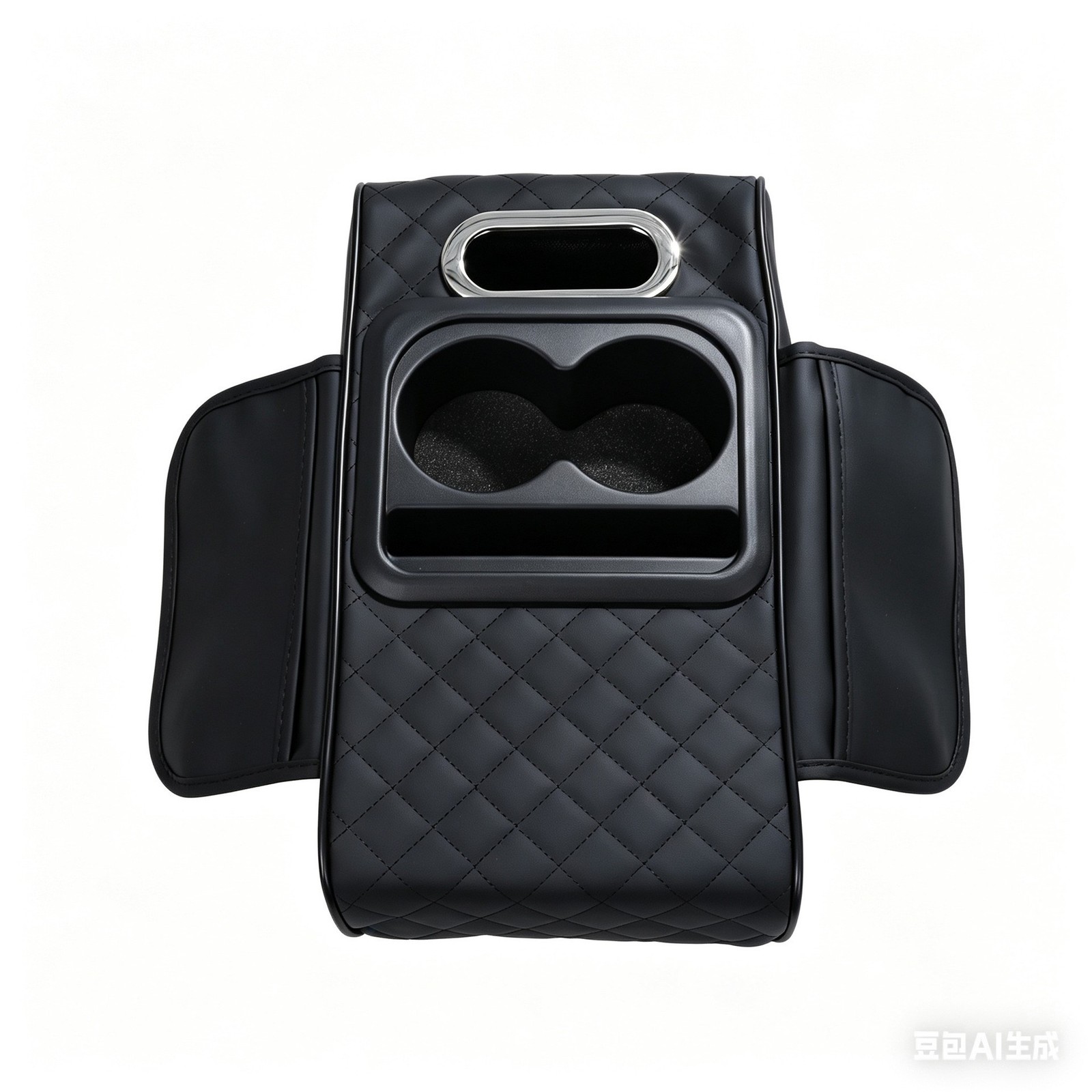 Car Center Console Cover Armrest Cushion with Cup Holder Tissue Box & Phone Slot Car Center Console Cover Armrest Cushion with Cup Holder Tissue Box & Phone Slot