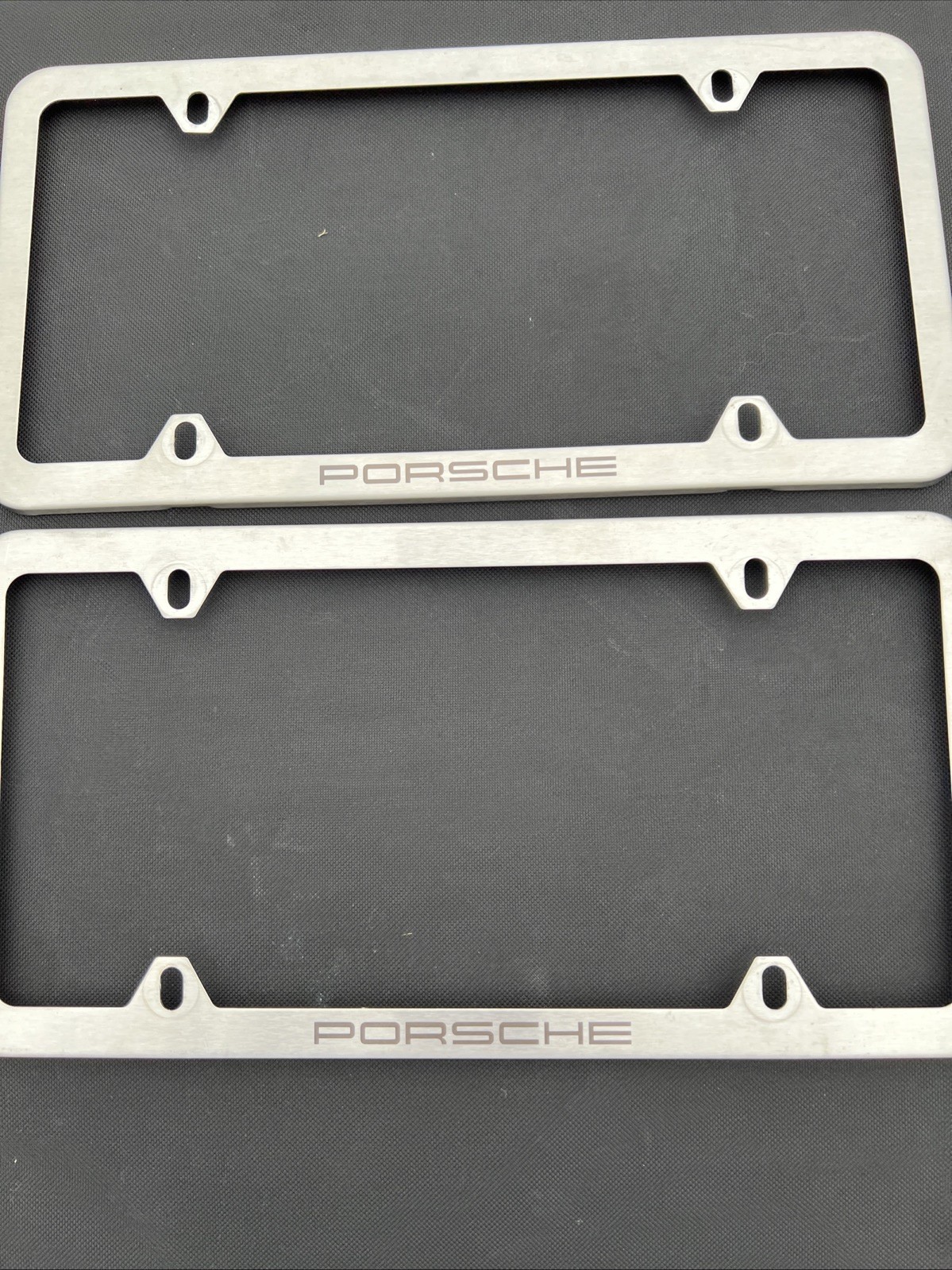 Porsche License Plate Frame