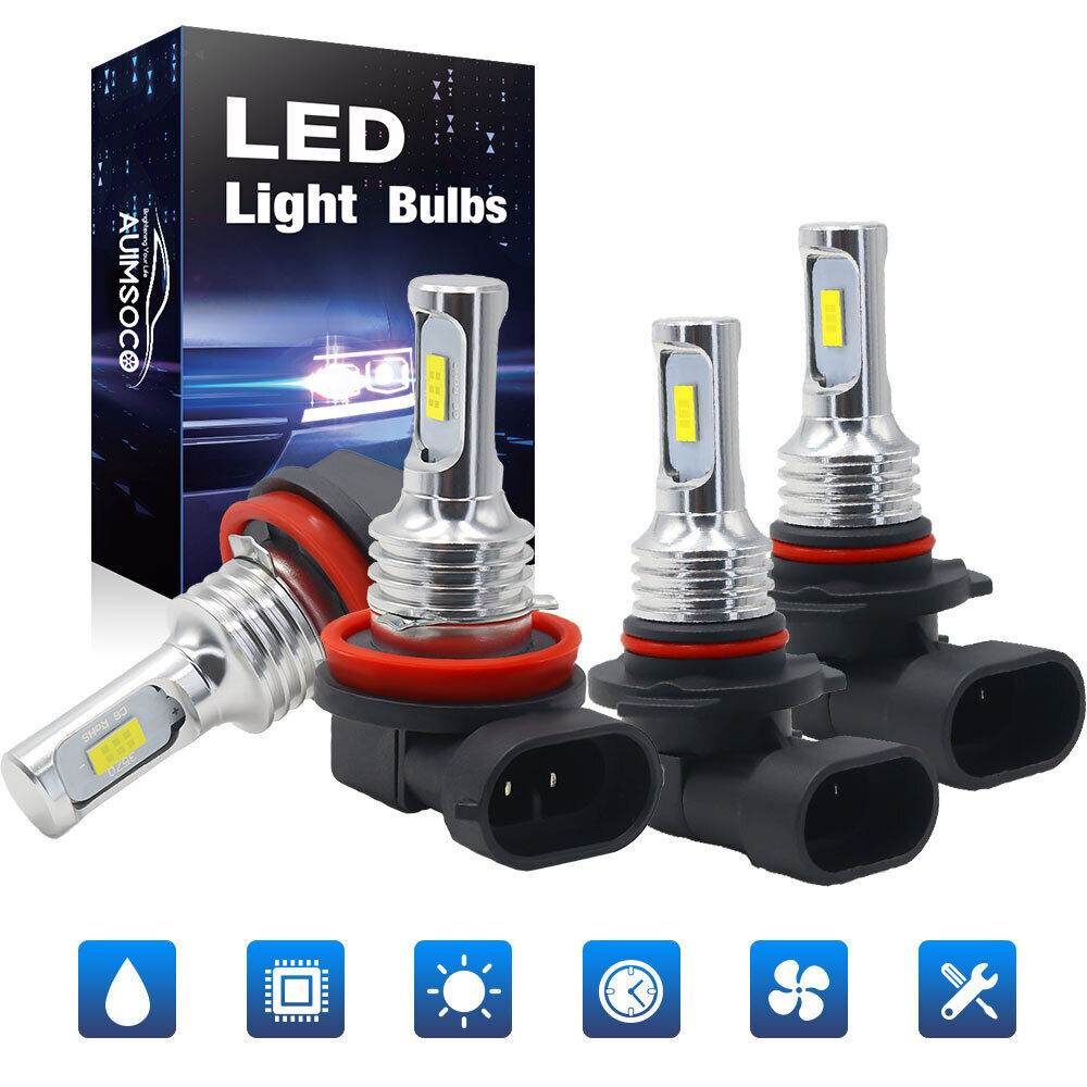 Car Led Lights For Chevrolet Equinox 2010-2018 LED Headlight DRL Light Bulbs Kit