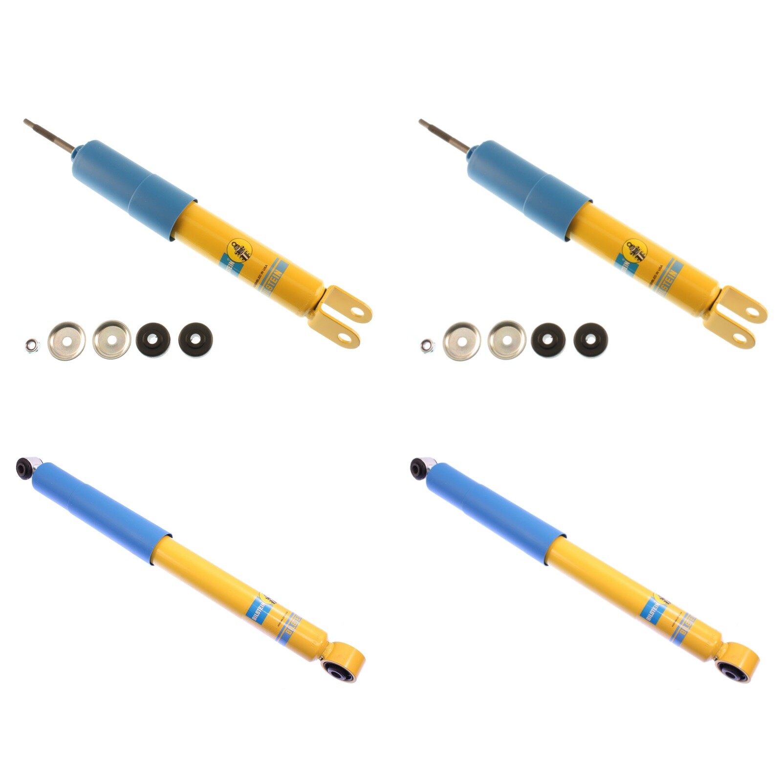 Bilstein Front Rear B6 4600 Shock Absorbers for 00-06 Tahoe Yukon Suburban 1500 Bilstein Front Rear B6 4600 Shock Absorbers for 00-06 Tahoe Yukon Suburban 1500